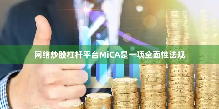 网络炒股杠杆平台MiCA是一项全面性法规