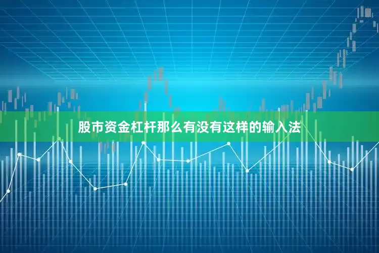 股市资金杠杆那么有没有这样的输入法