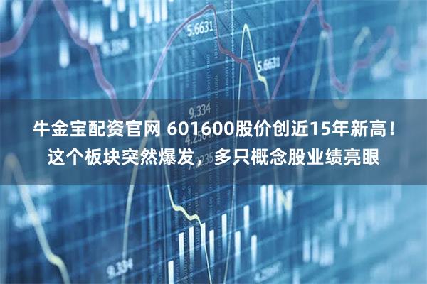 牛金宝配资官网 601600股价创近15年新高！这个板块突然爆发，多只概念股业绩亮眼